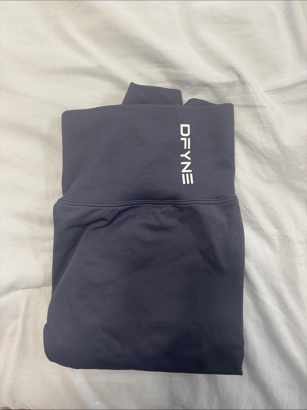 DFYNE High-Waist Leggings in Deep Navy